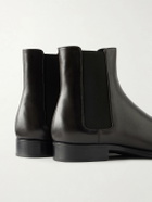 SAINT LAURENT - Aurelien Leather Chelsea Boots - Brown