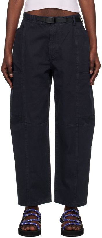 Photo: Gramicci Navy Voyager Pants