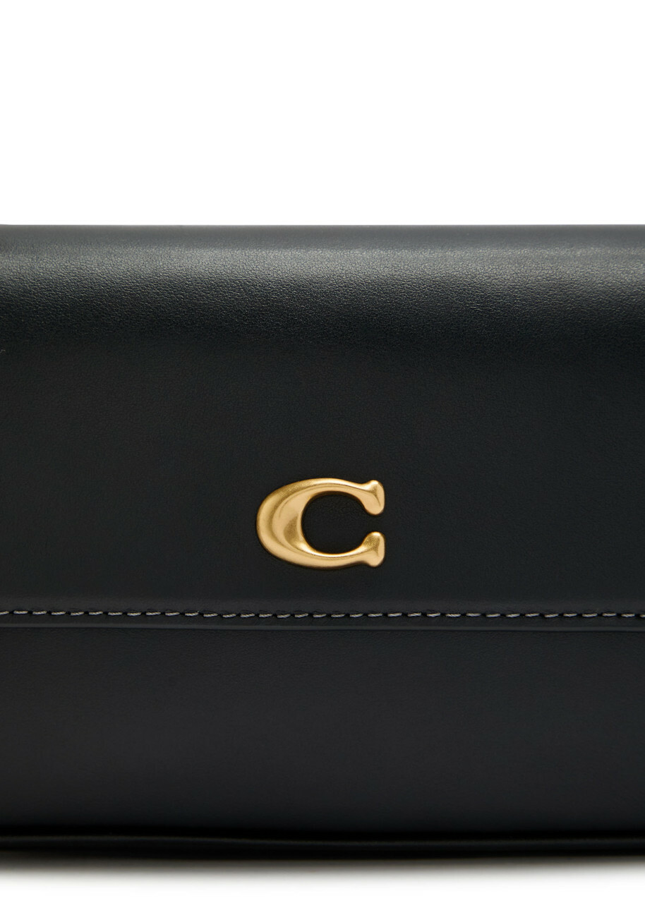 Coach Brook Leather Shoulder bag - Black - One Size