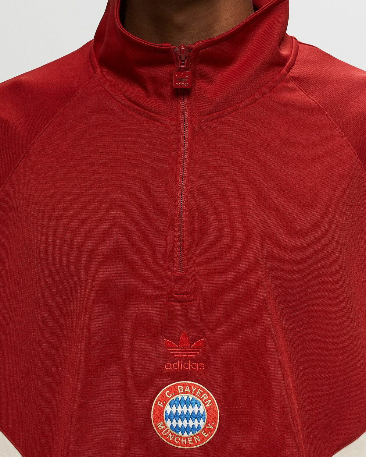 2024-25 Bayern Munich adidas 1/4 Zip Training Top