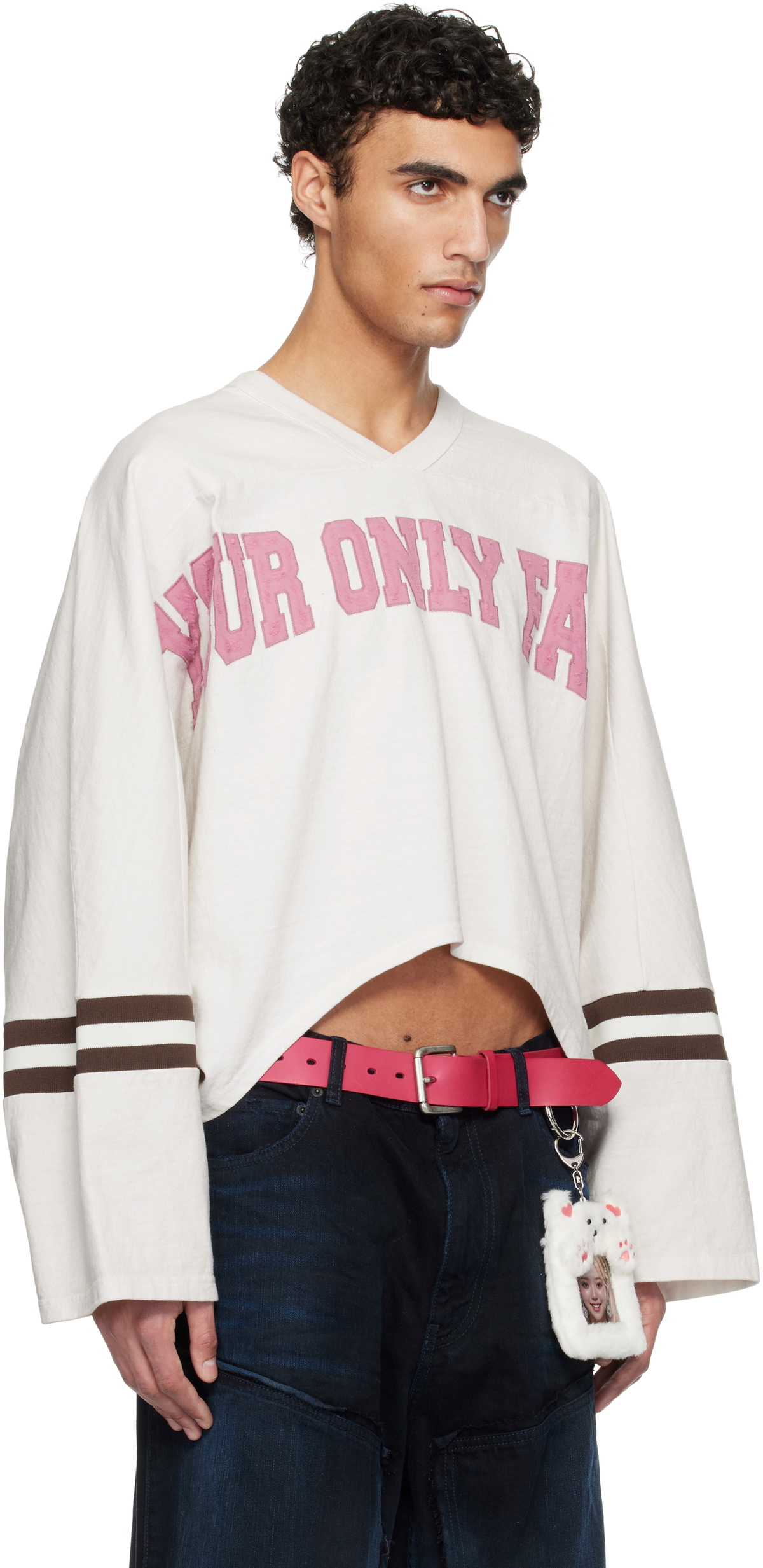 新品 doublet “ONLY FANS” T-SHIRT WHITE doublet Off-White PZtoday Edition 'Only Fans' T-shirt Doublet