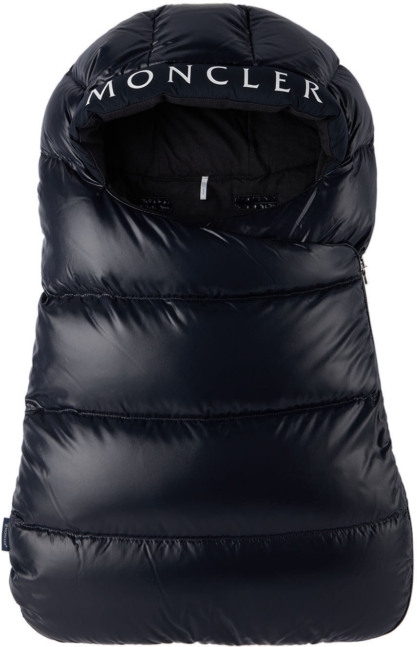 Moncler Enfant Baby Navy Nest Down Sleeping Bag Moncler Enfant