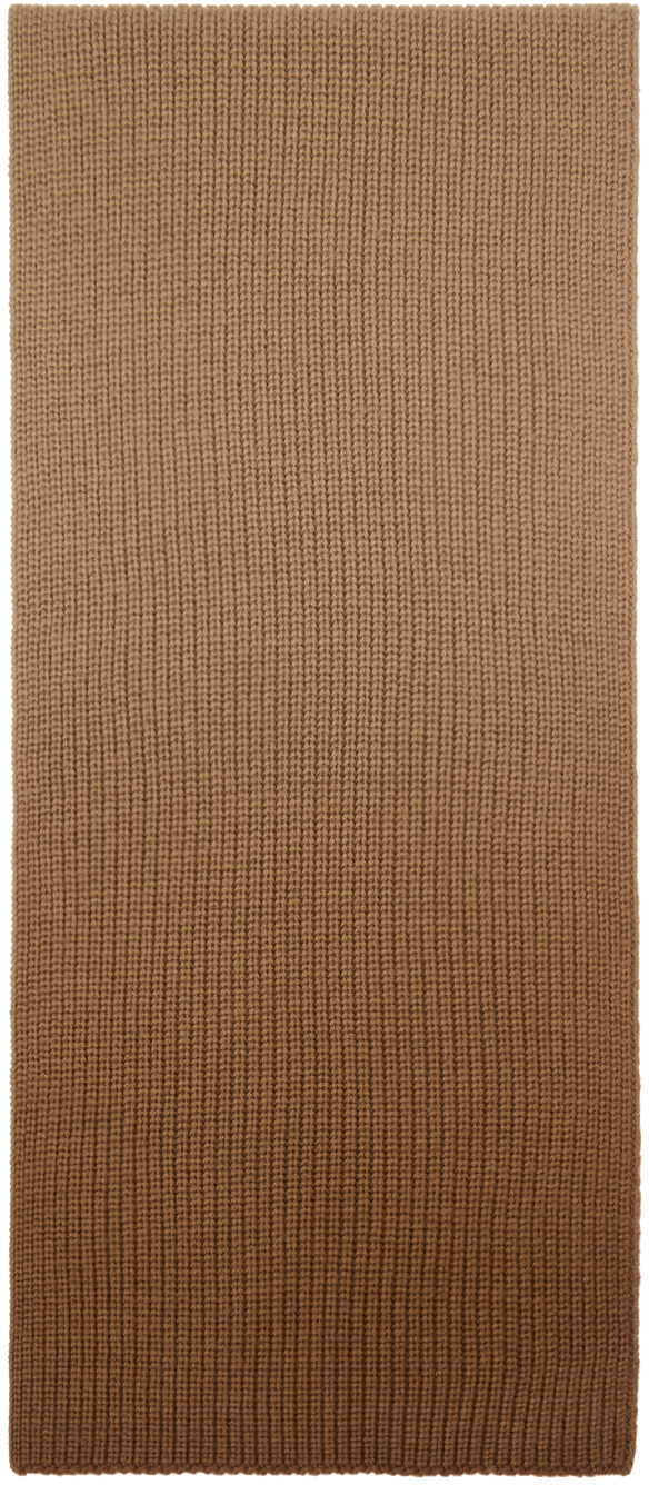 JW Anderson Tan Gradient Scarf