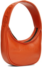 Mowalola Orange Small Bundle Bag