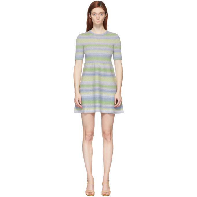 Marc Jacobs Multicolor Lurex Striped Dress Marc Jacobs Marc Jacobs Multicolor Lurex Striped Dress Marc Jacobs