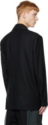 Feng Chen Wang Black Layered Blazer