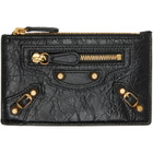 Balenciaga Black 'Le City' Long Coin Card Holder