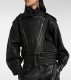 Isabel Marant Aneli leather biker jacket