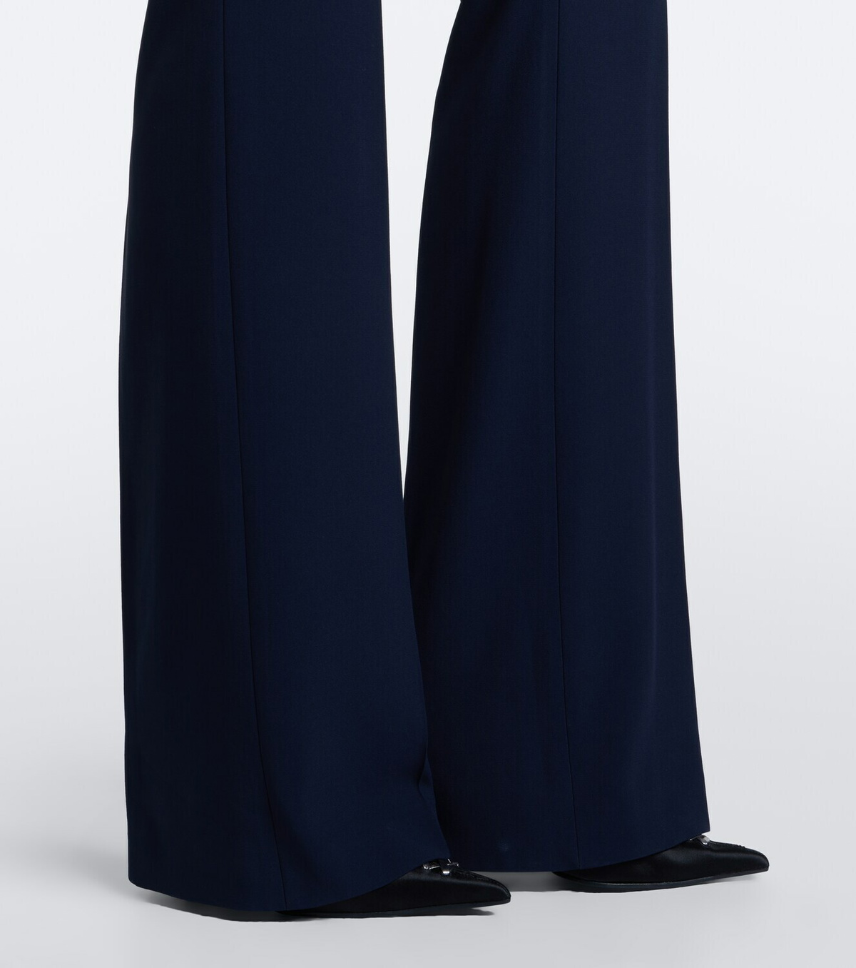 McQueen Crêpe bootcut pants