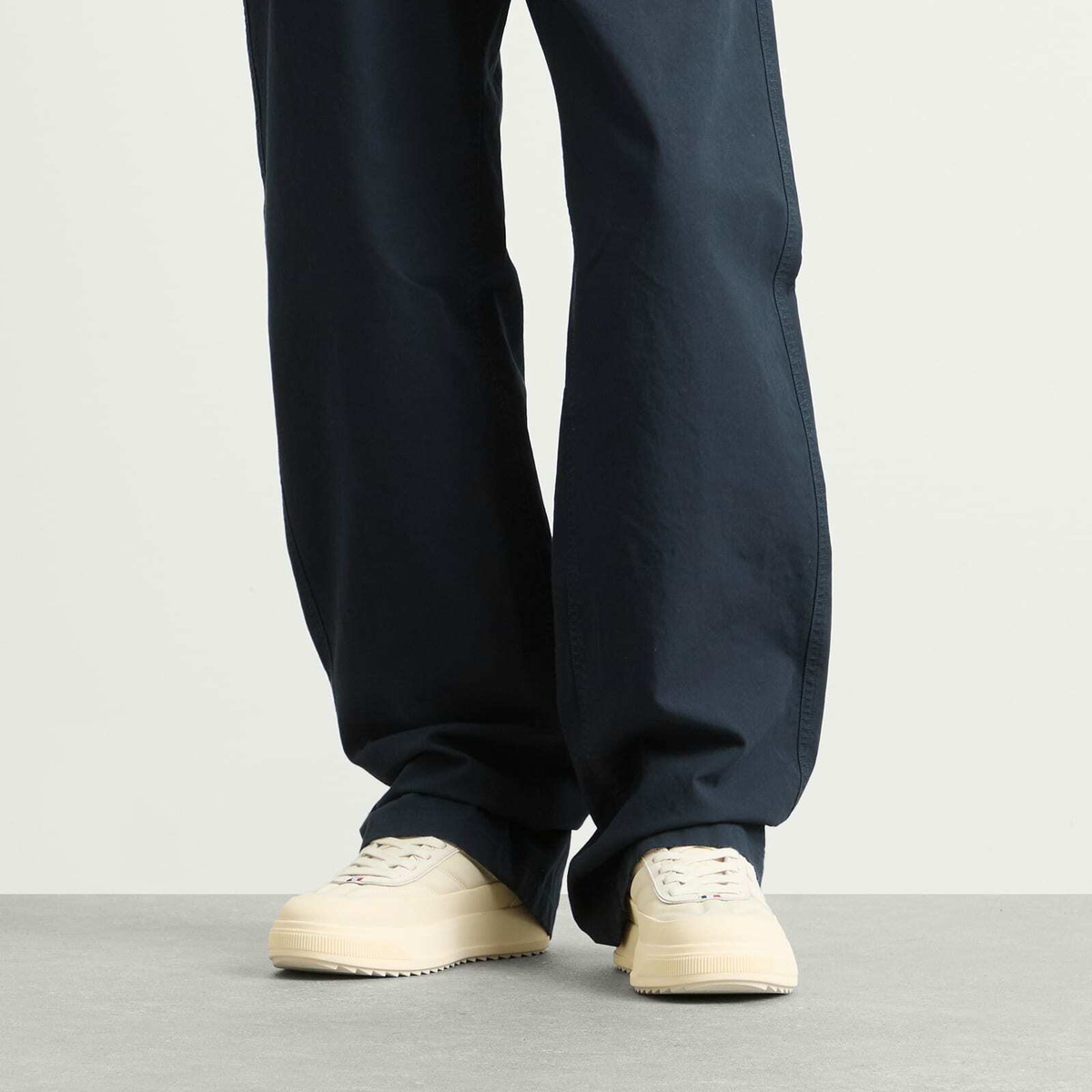 Moncler Men's Monpulse Low Top Sneakers in White
