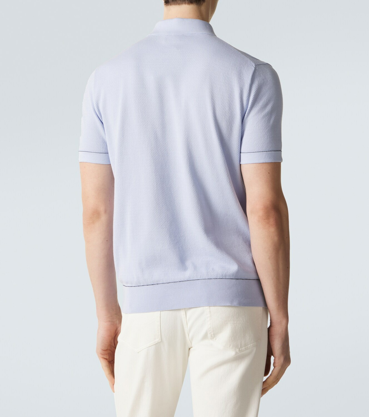 Brioni Cotton piqué polo shirt