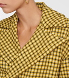 Plan C - Houndstooth wool blazer