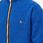 Drake's Men's Boucle Wool Fleece Jacket in Navy