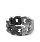 Maison Margiela - Two-Tone Sterling Silver Chain Ring - Silver