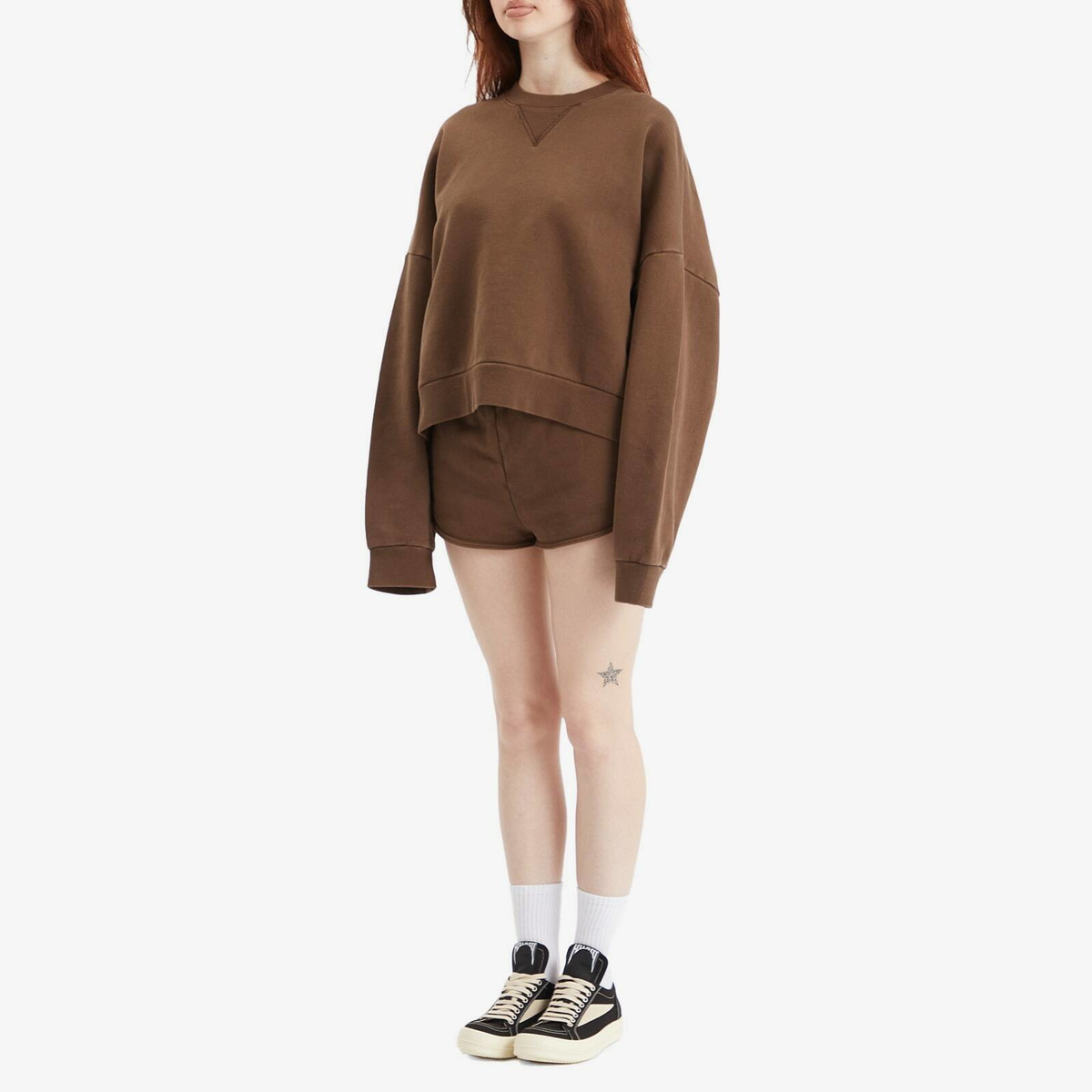 Entire Studios Women's Micro Shorts in Brunette
