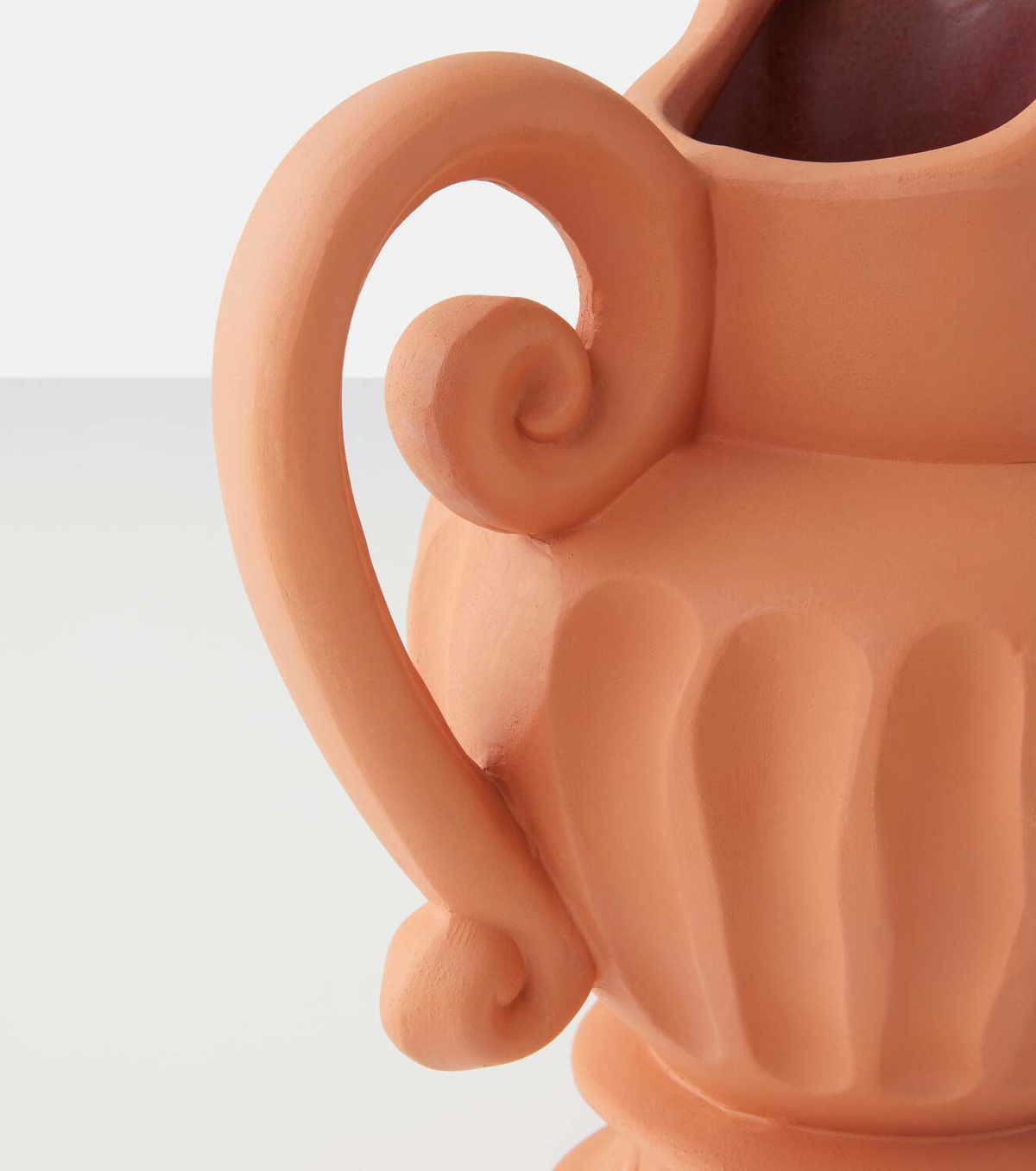 Seletti Magna Graecia terracotta carafe by Antonio Aricò