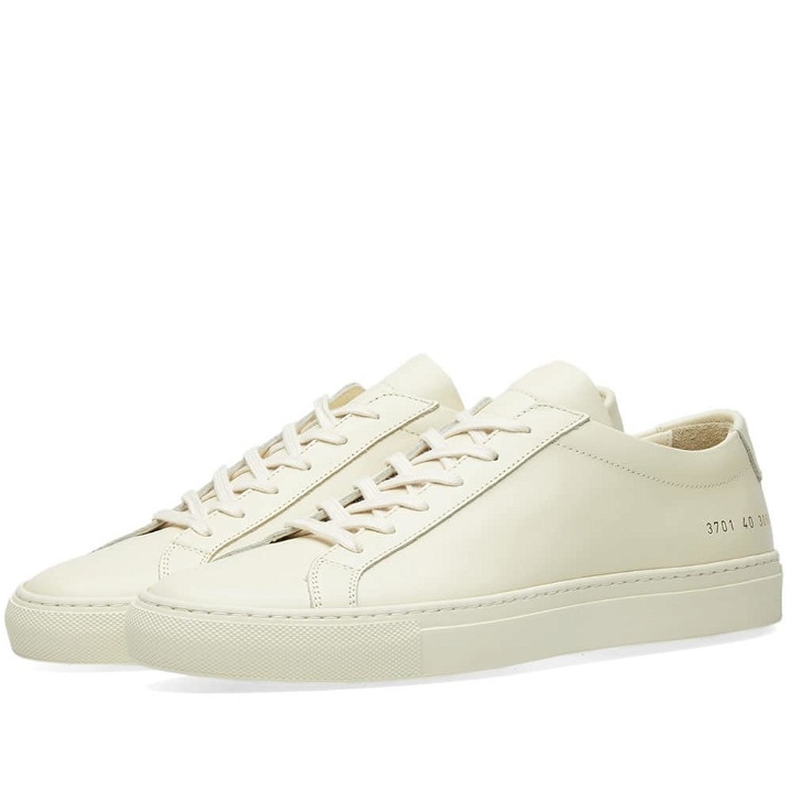 Photo: Woman by Common Projects Original Achilles Low Warm White