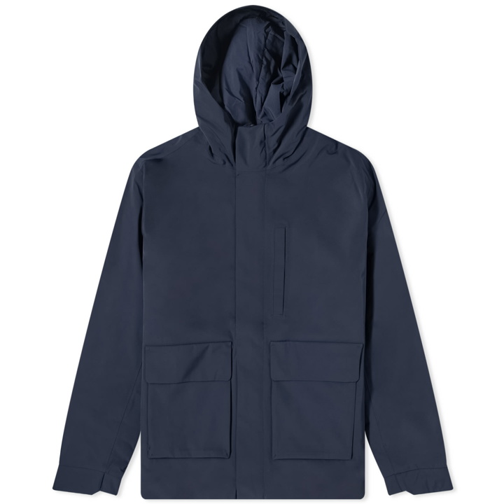 Photo: NN07 Men's Greg Hooded Jacket in Navy Blue