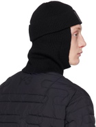 Y-3 Black Wool Icon Balaclava