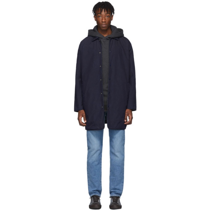 Photo: Levis Made and Crafted Navy LMC Drovers Coat
