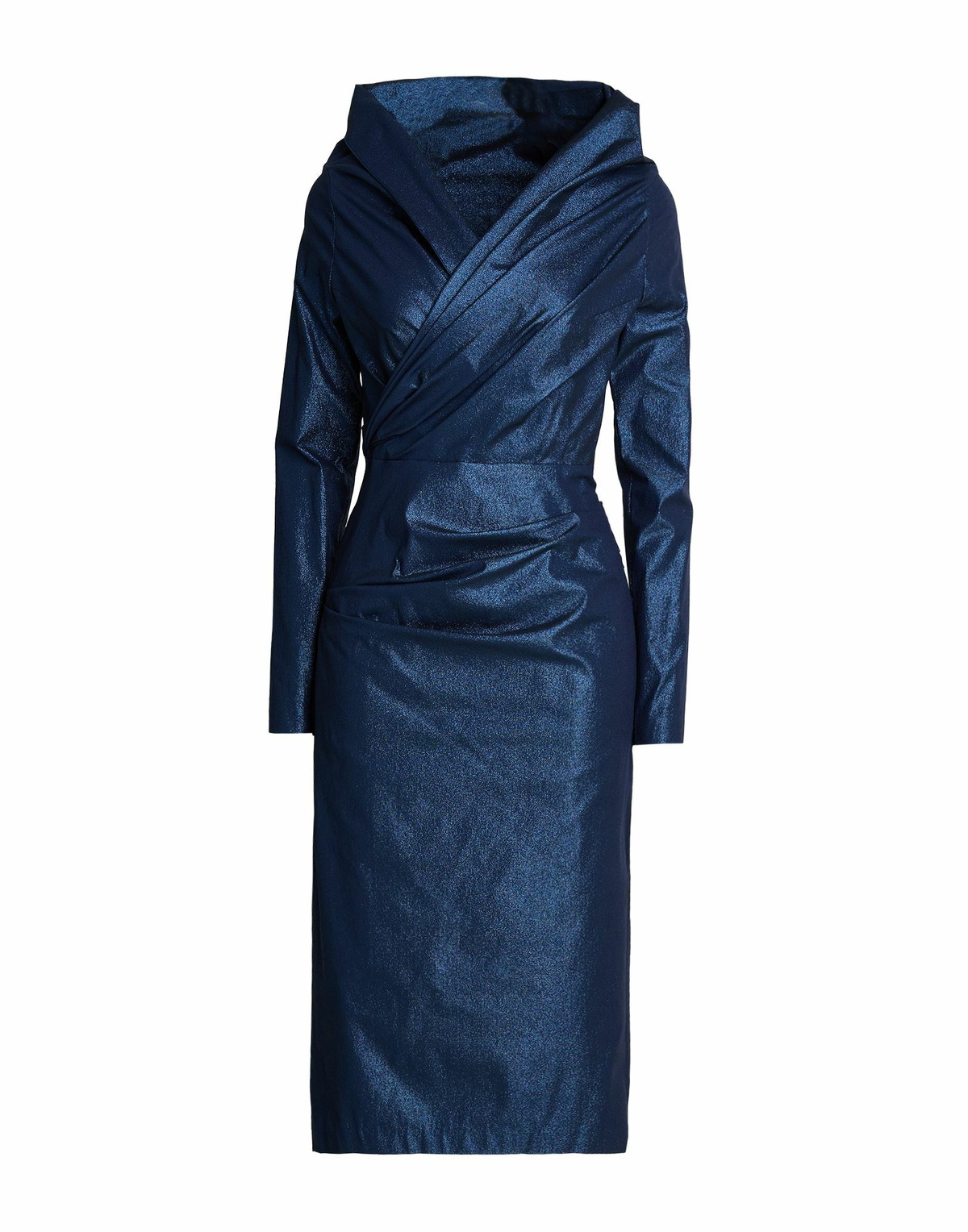 Talbot Runhof Womens Midi dress in Blue
