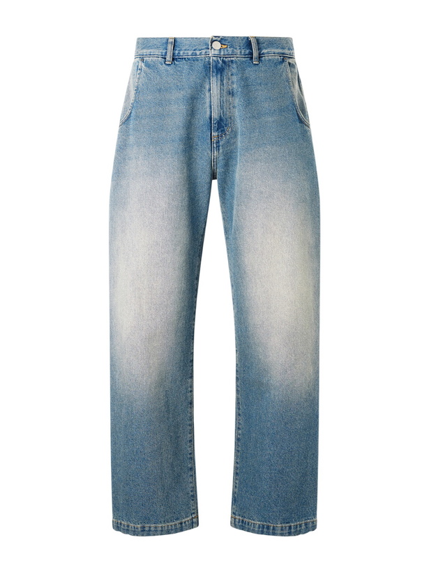 Photo: mfpen - Straight-Leg Organic Jeans - Blue