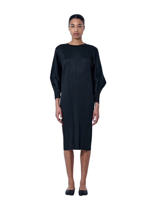 Photo: Pleats Please Issey Miyake Pleated Midi Dress
