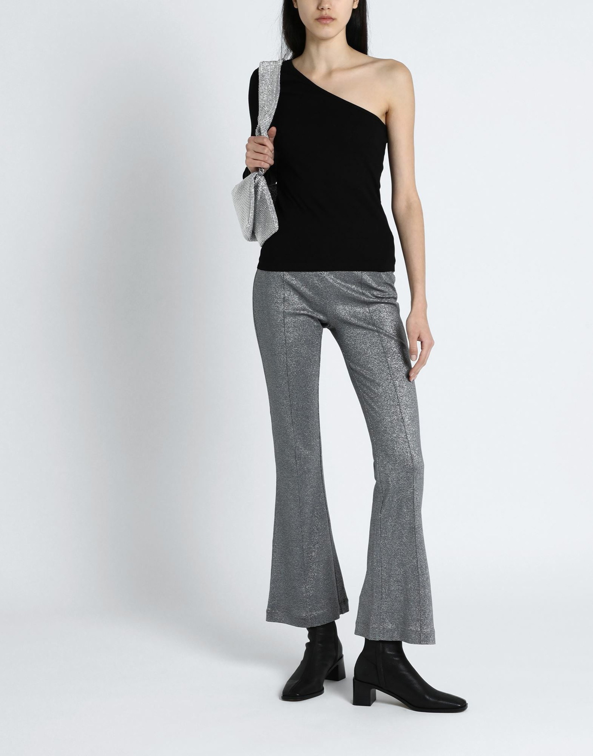 Arket Womens Pants in Grey
