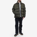 Moncler Men's Nijma Mongrammed Down Jacket in Green