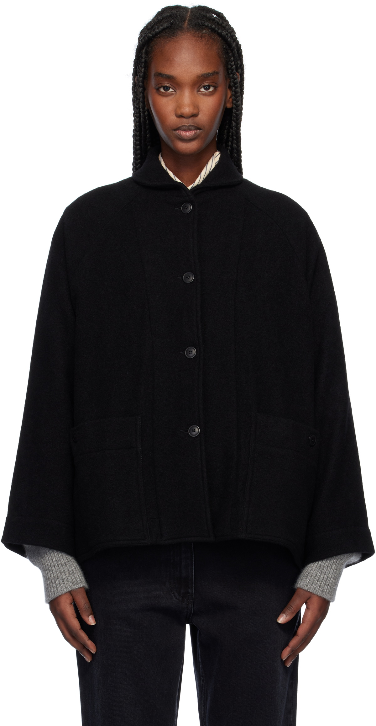 【関税込み】CASEY CASEY グリーン Drays コート CASEY CASEY / Coat (Wool Cashmere) | EUREKA FACTORY HEIGHTS