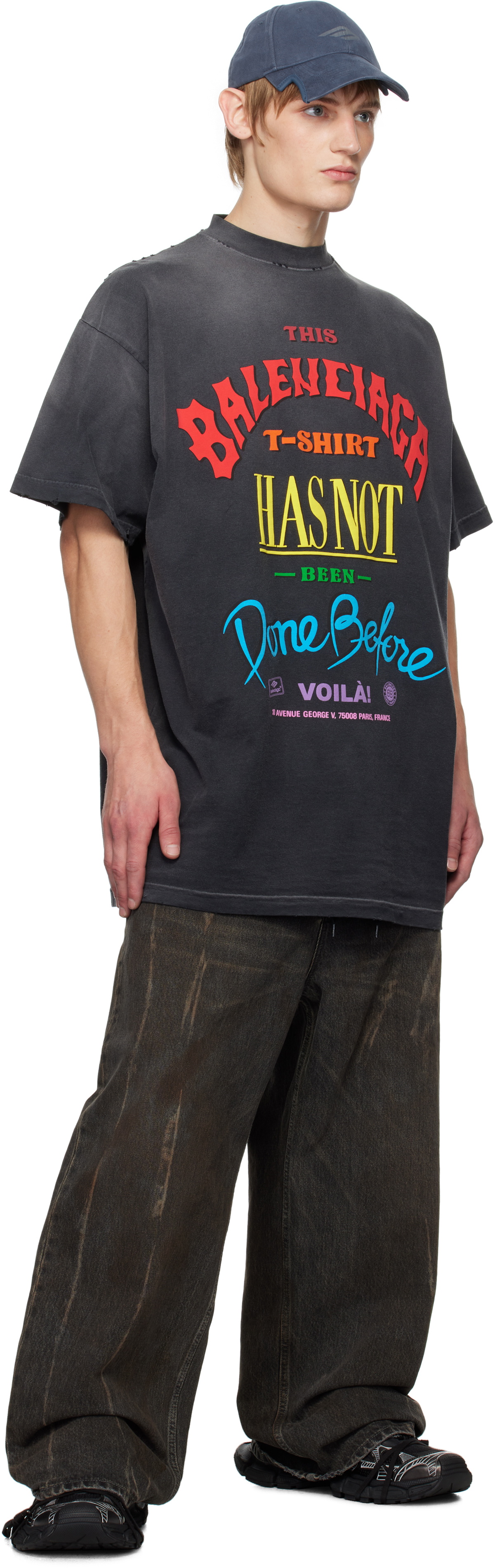 Balenciaga Gray 'Not Been Done' T-shirt