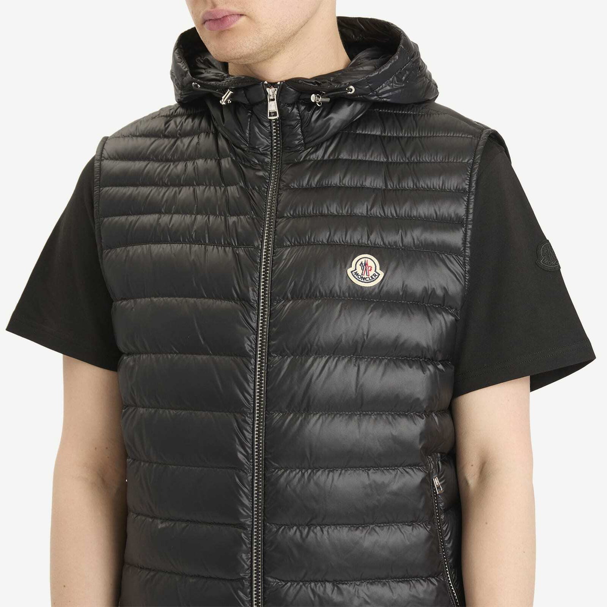 Moncler Men's Orant Vest in Black Moncler
