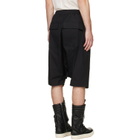 Rick Owens Black Tower Ricks Pods Shorts
