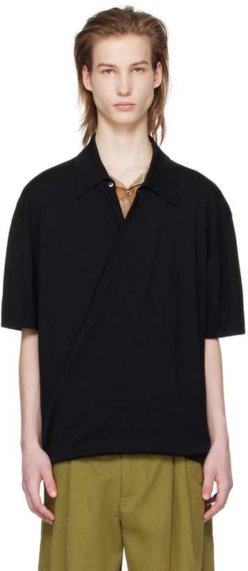 Photo: T/SEHNE SSENSE Exclusive Black Polo