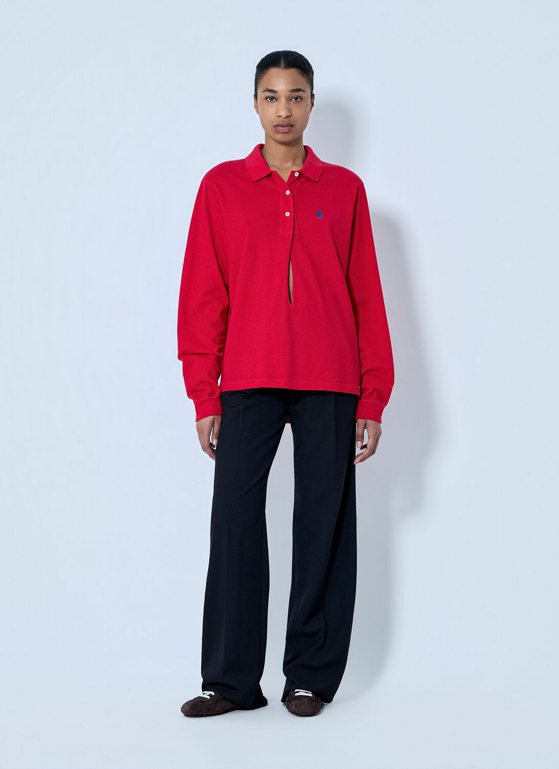 Prada Cotton Piqué Polo Shirt