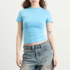 SKIMS Women's Cotton Jersey T-Shirt in Water
