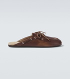 Miu Miu Leather mules