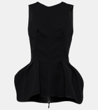 Maticevski Paradise peplum top