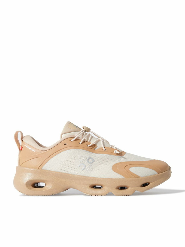 Photo: LOEWE - ON 8 Cloud Rubber-Trimmed Mesh Sneakers - Brown