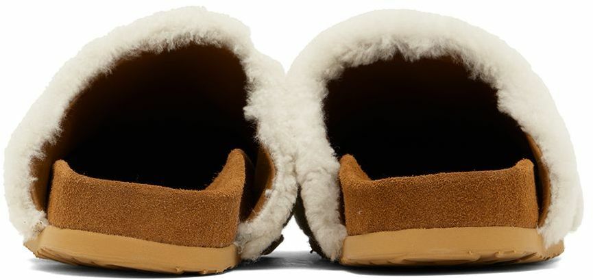 See by Chloé Off-White Gema Shearling Mules