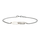 Pearls Before Swine Silver Double Link Bracelet