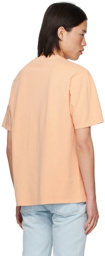A.P.C. Orange Boxy Tab T-Shirt