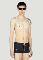 Rick Owens x Champion Logo Embroidery Swim Briefs