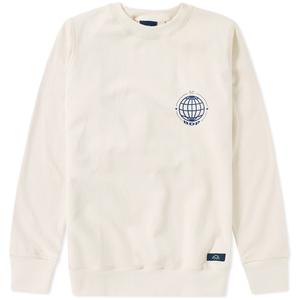 Bleu de Paname Globe Print Sweat Bleu de Paname