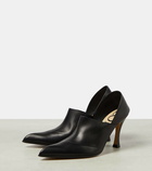 Loewe Comic Folded leather pumps
