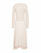 Peserico Womens Midi dress in Beige