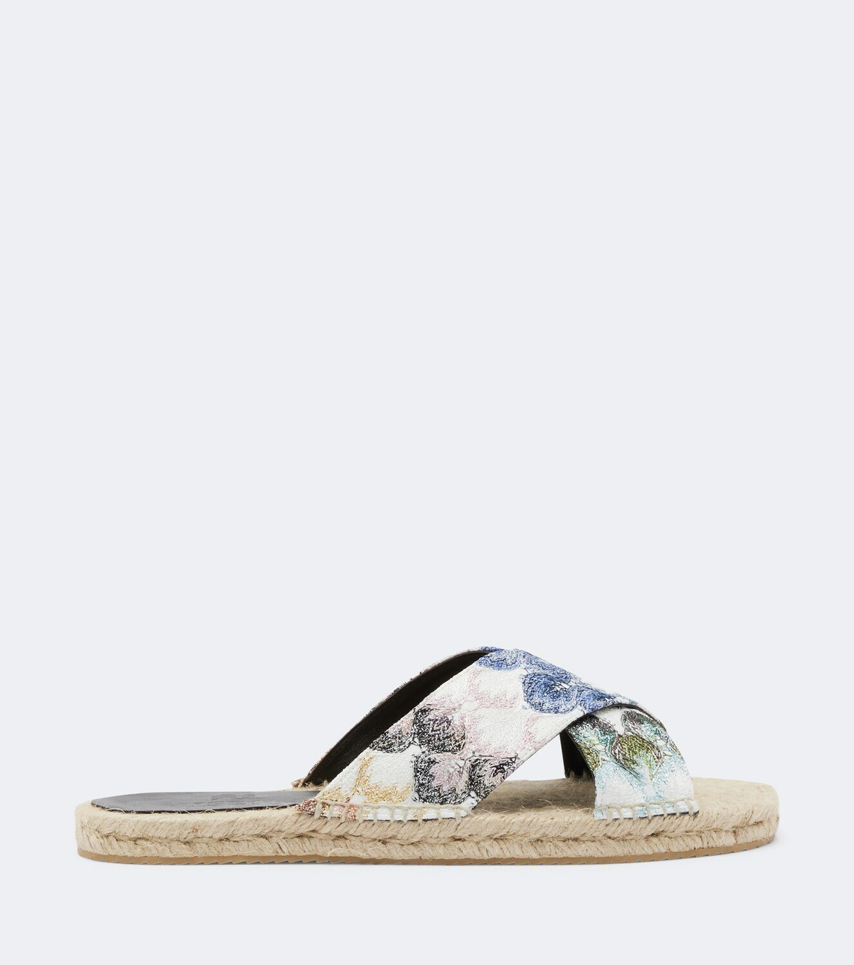 Missoni Harlow lamé espadrille sandals