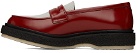 Adieu Red & White Type 5 Loafers
