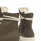 Rick Owens DRKSHDW Men's High Top Vegan Sneaks in Dust/Milk