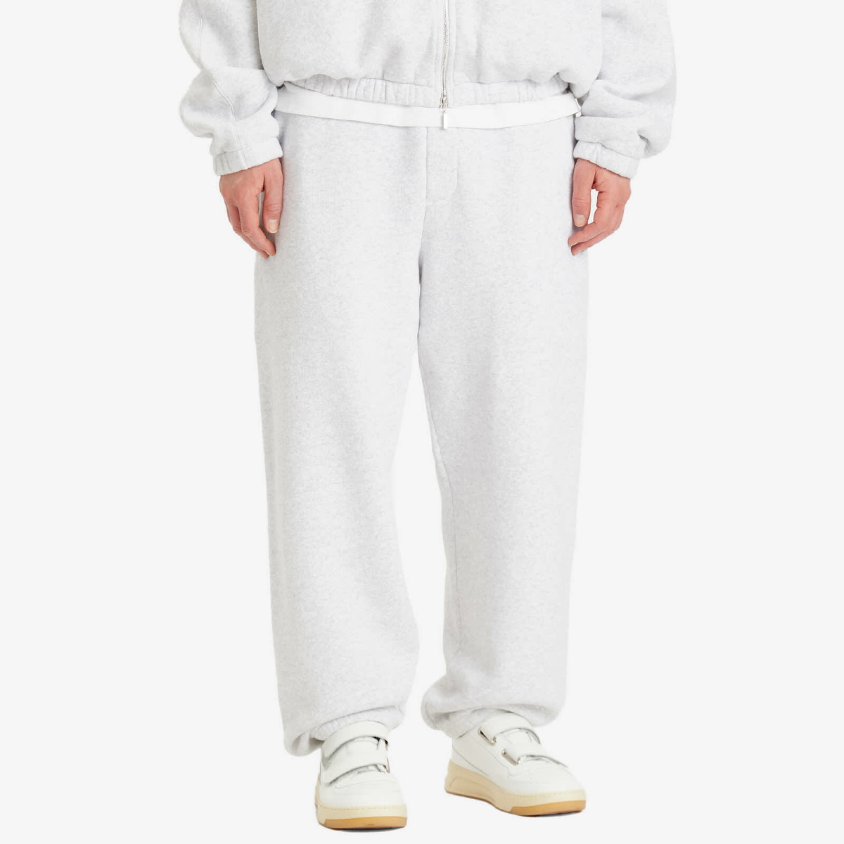 Jacquemus Men's Athletic Club Logo Sweat Pants in Athletic Club Grey
